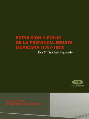cover image of Expulsión y exilio de la provincia jesuita mexicana (1767-1820)